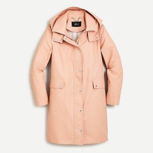 J.Crew Classic Raincoat - light pink, small, 4.8/5 stars!